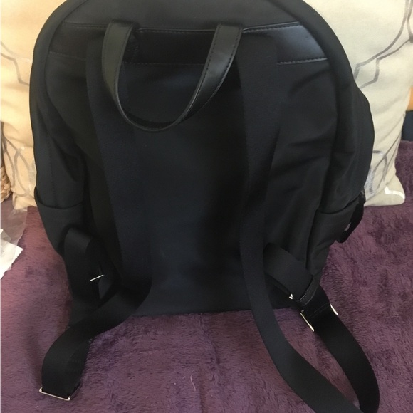 EUC Kate Spade Chelsea Large Black Nylon Backpack - Picture 2 of 15